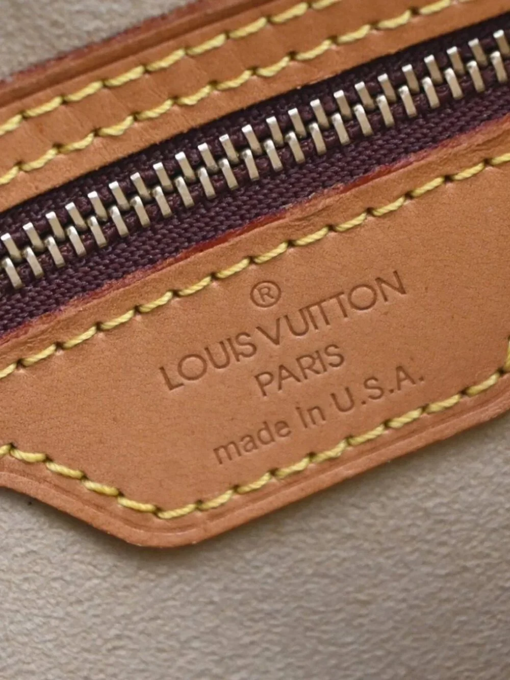 LOUIS VUITTON Looping MM Shoulder Bag Monogram Leather BN USA